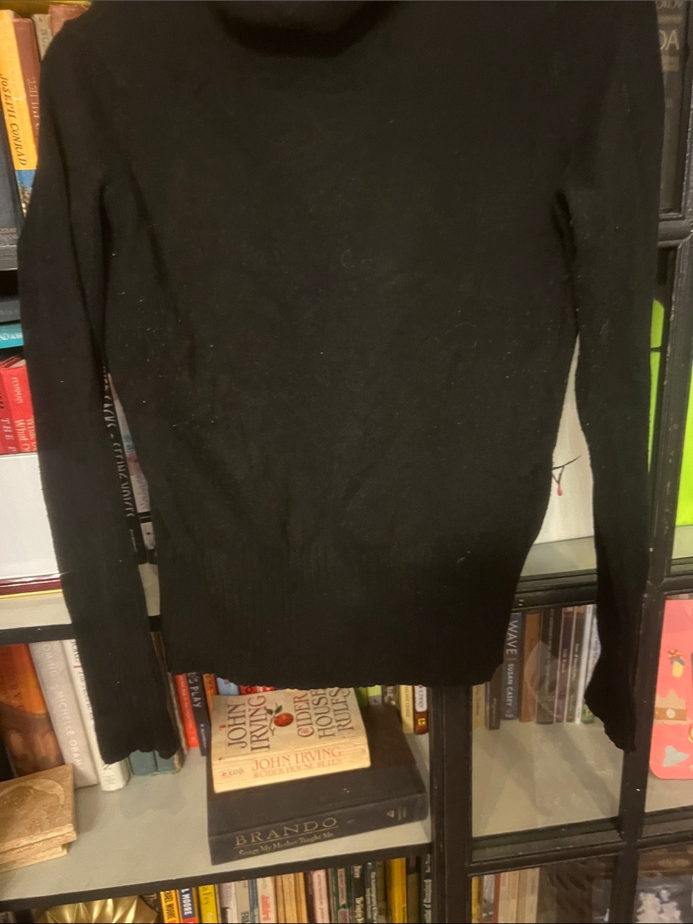 French Connection Black Turtleneck Women's Sweater - Classic Knit